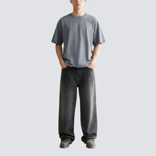 Men’s Extreme Baggy Black Denim
