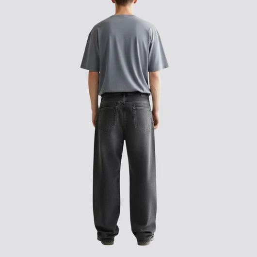 Men’s Extreme Baggy Black Denim
