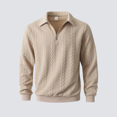 Men’s Old Money Half-Zip Sweatshirt