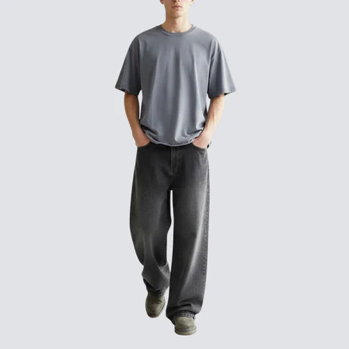Men’s Extreme Baggy Black Denim