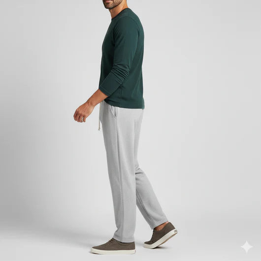 Men's Casual Drawstring Sweatpants with Pockets